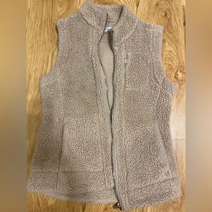 Calvin Klein Tan Sherpa Vest